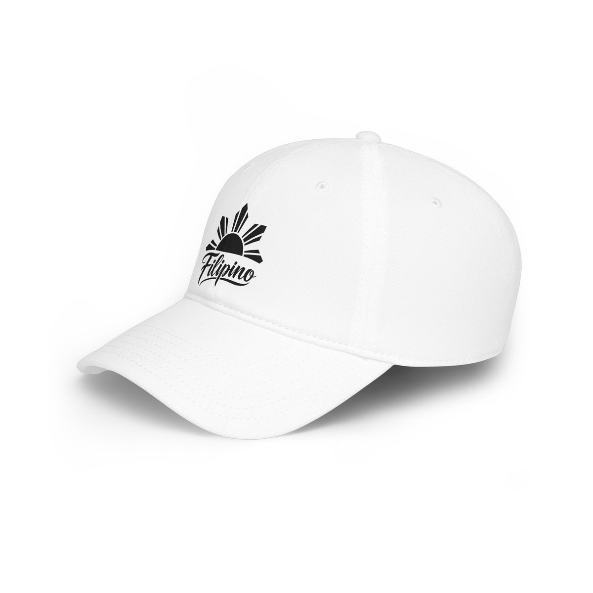 Filipino Sun Logo Baseball Cap — Low Profile Heritage Hat