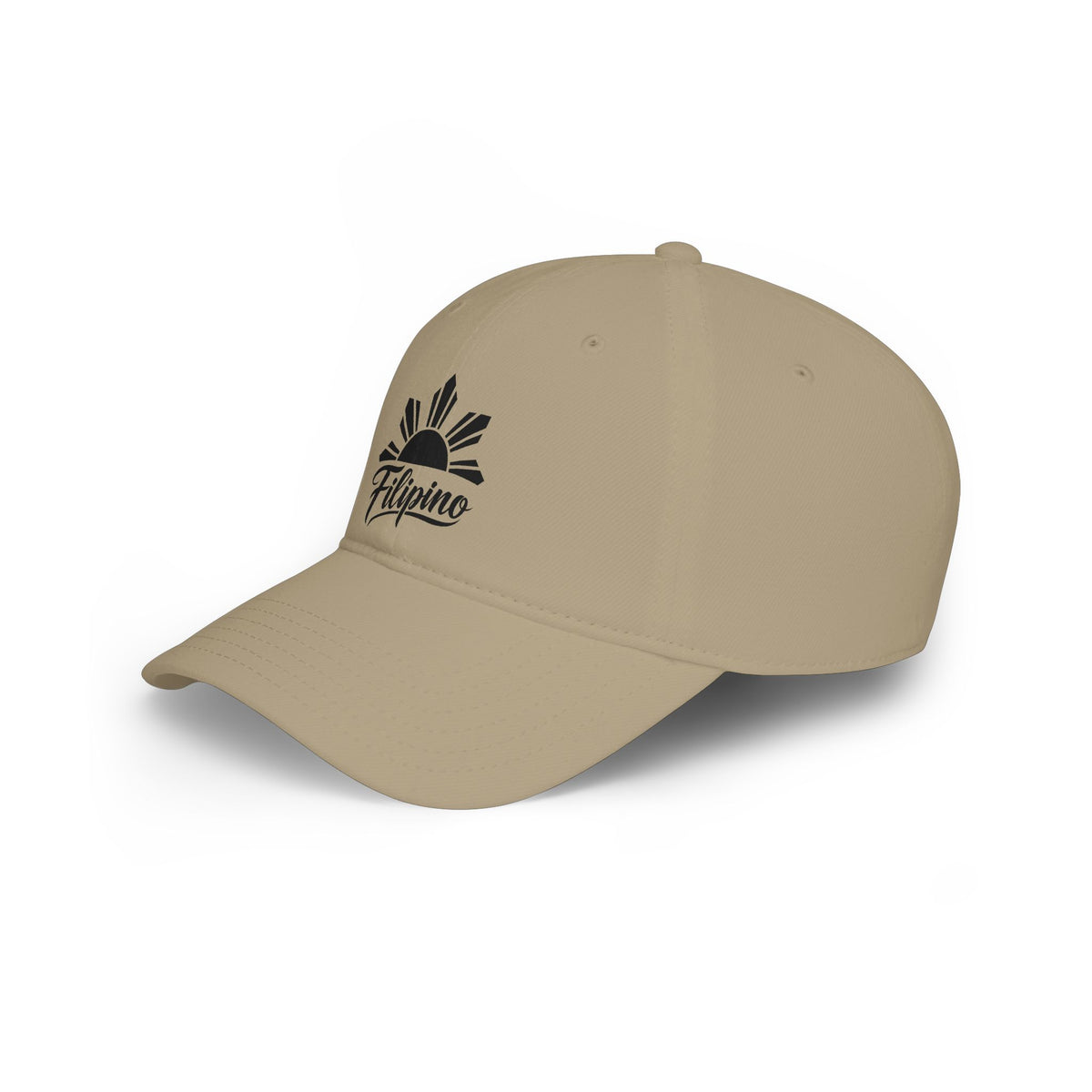 Filipino Sun Logo Baseball Cap — Low Profile Heritage Hat