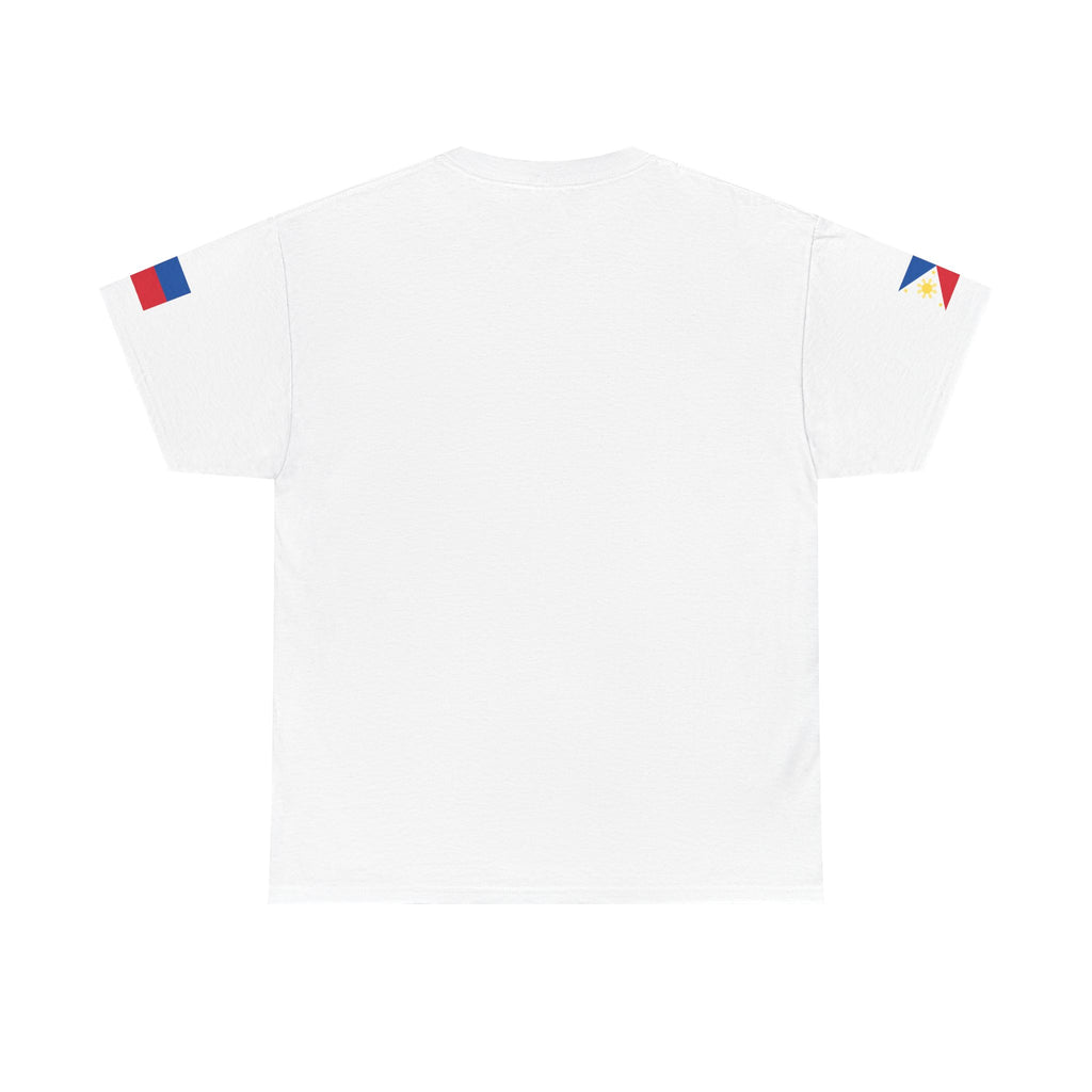 Philippines Heartbeat T-Shirt — Filipino Flag Love Tee