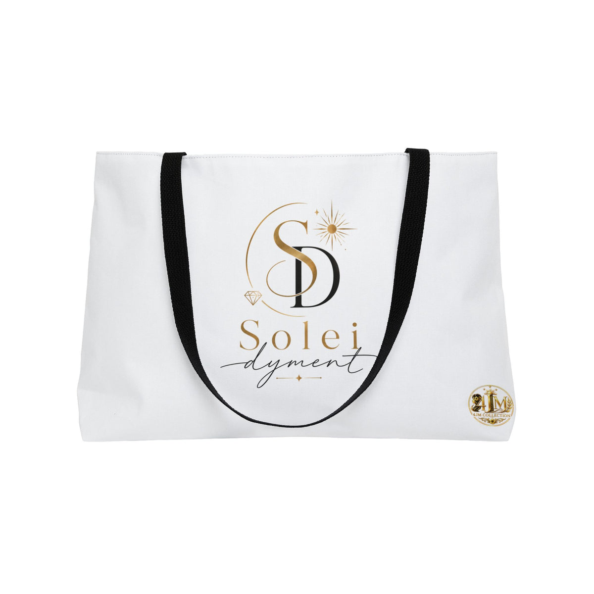 Weekender Tote Bag — Soleil Dyment Logo Canvas Travel Tote