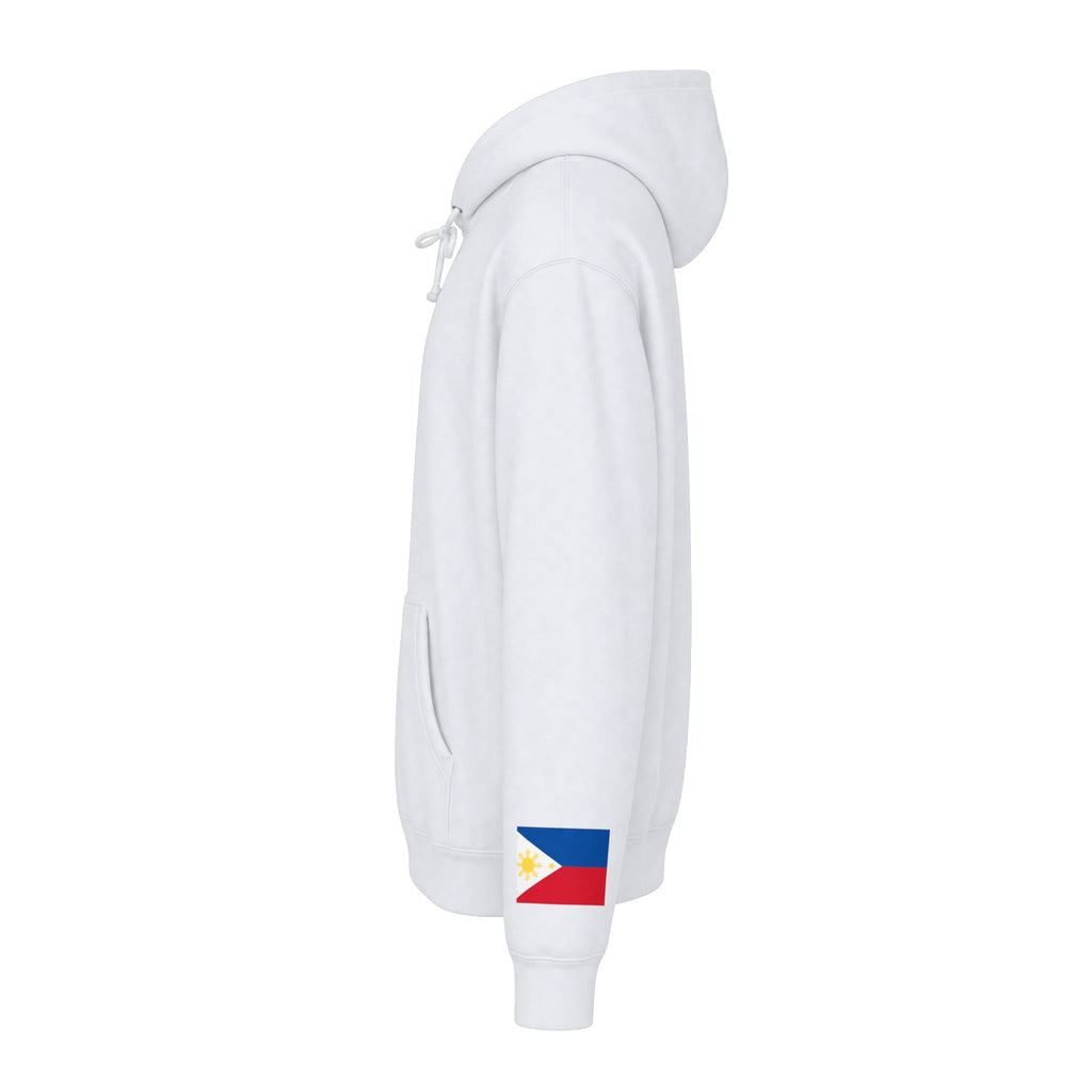 I Love Philippines Hoodie — Filipino Flag Heart Design