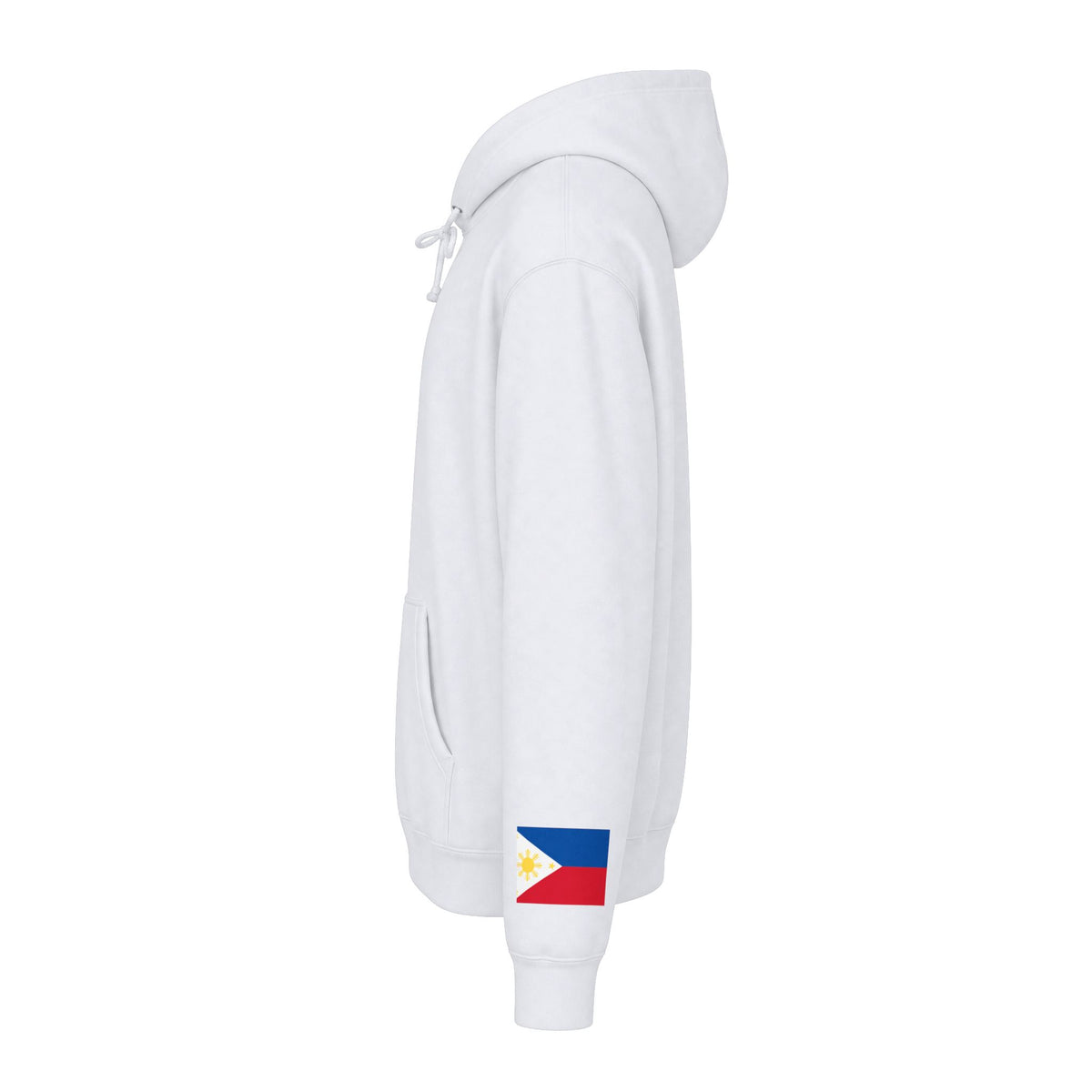 I Love Philippines Hoodie — Filipino Flag Heart Design