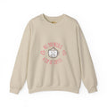Crewneck Sweatshirt — "All You Need Is A Cup of Coffee" Cute Coffee Mug Graphic