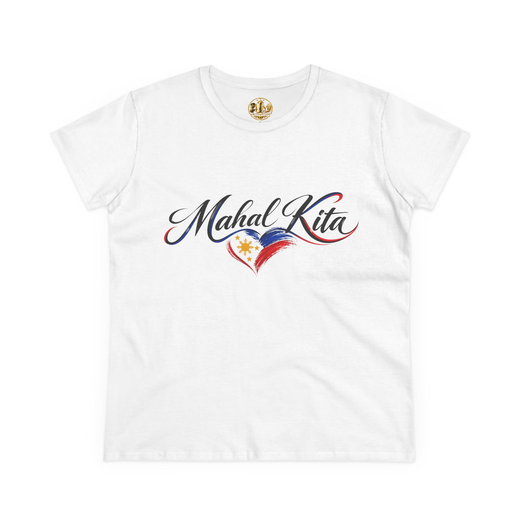 Mahal Kita Tee — Filipino Love Heart Graphic Women’s T-Shirt