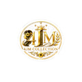 4JM Collection Gold Logo Sticker — Round Kiss-Cut Decorative Decal