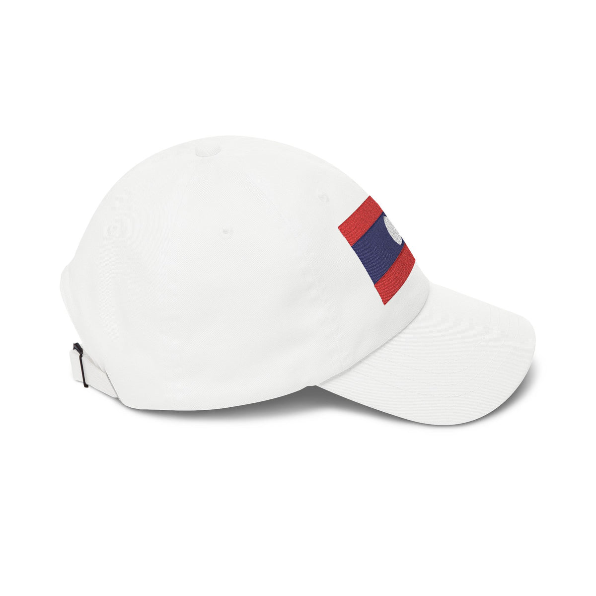 Laos Flag Dad Cap — Embroidered National Flag Baseball Hat