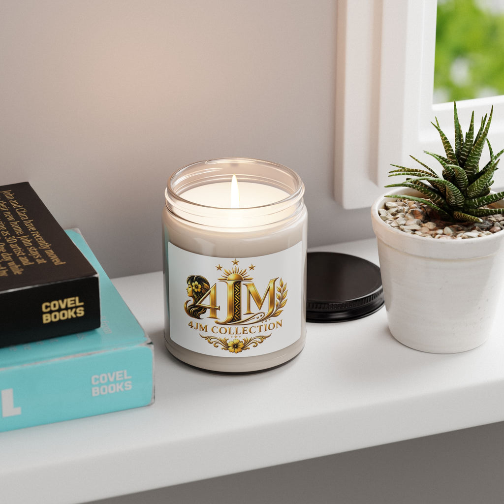9oz Scented Soy Candle — J4M Collection Aromatherapy Jar
