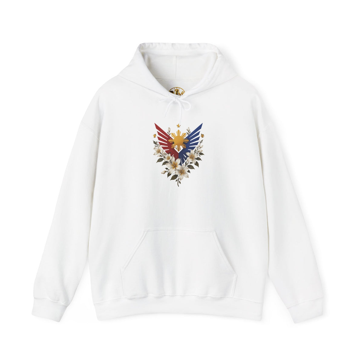 Philippine Eagle Floral Crest Hoodie – Filipino Pride Pullover