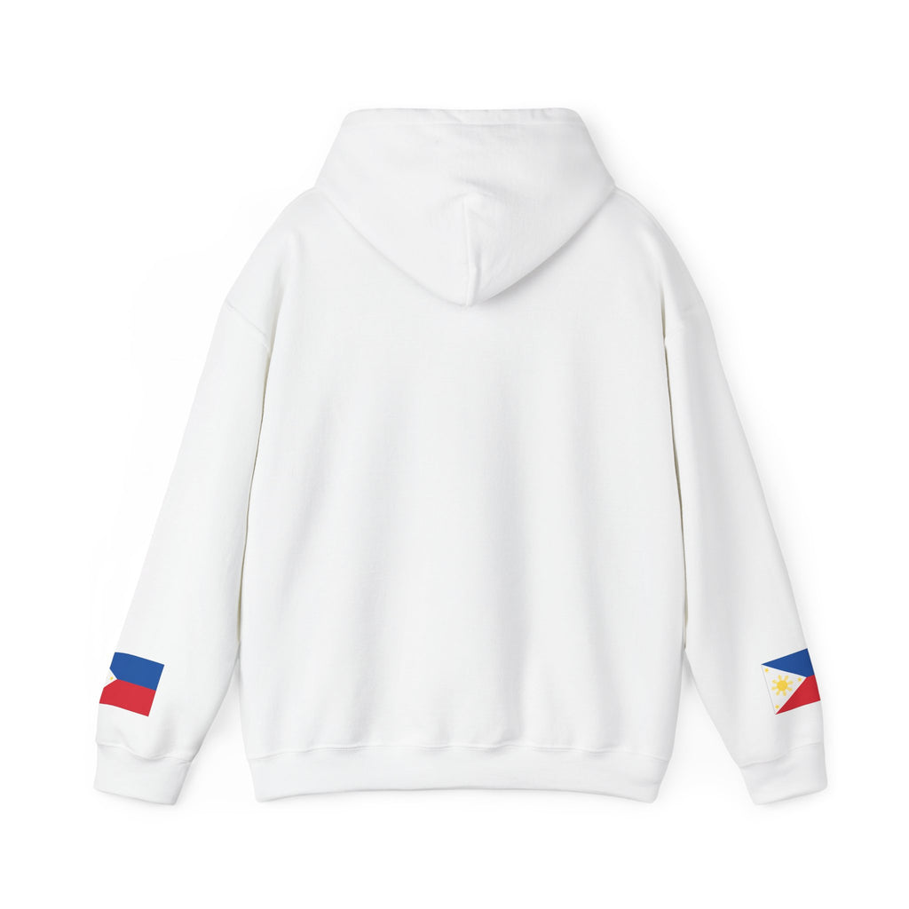 Mabuhay Hoodie – Filipino Pride Hooded Sweatshirt with Philippine Flag Sleeves