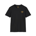 Gold Crest Logo T-Shirt — 4JM Collection Luxury Graphic Tee