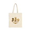 Canvas Tote Bag — 3M Collection Gold Logo Eco Shopper