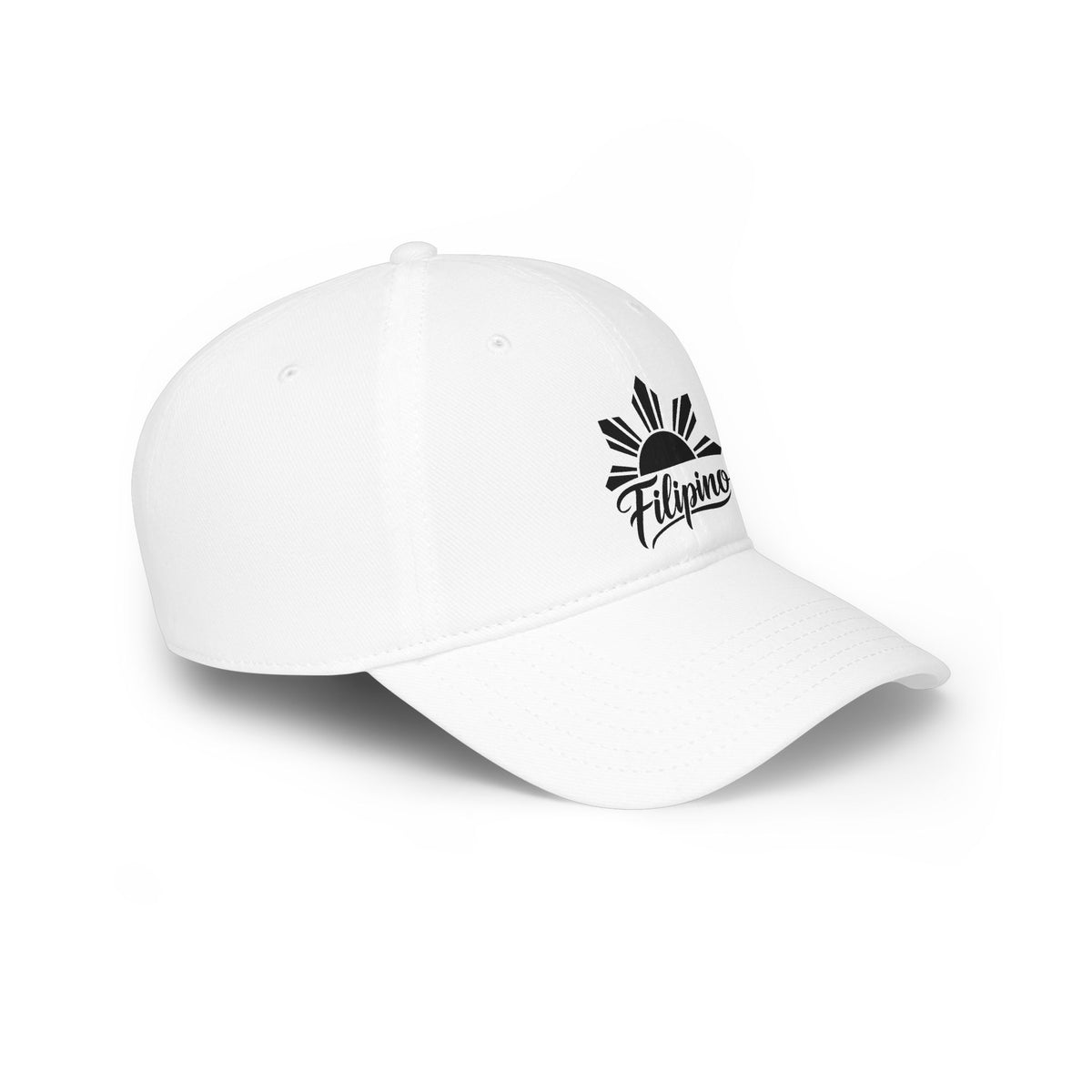 Filipino Sun Logo Baseball Cap — Low Profile Heritage Hat