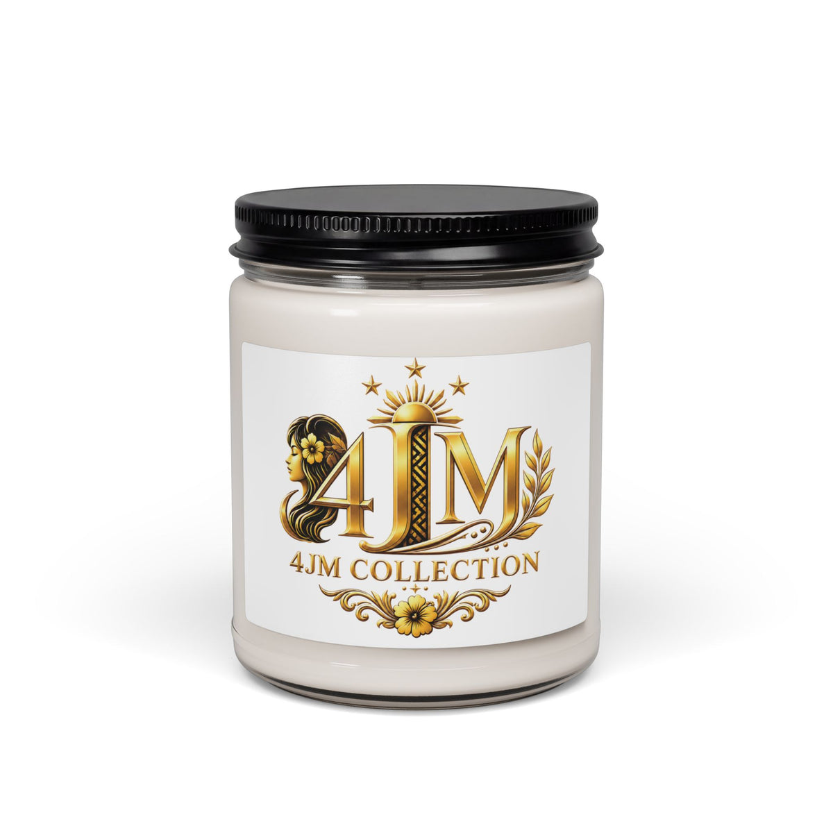 9oz Scented Soy Candle — J4M Collection Aromatherapy Jar