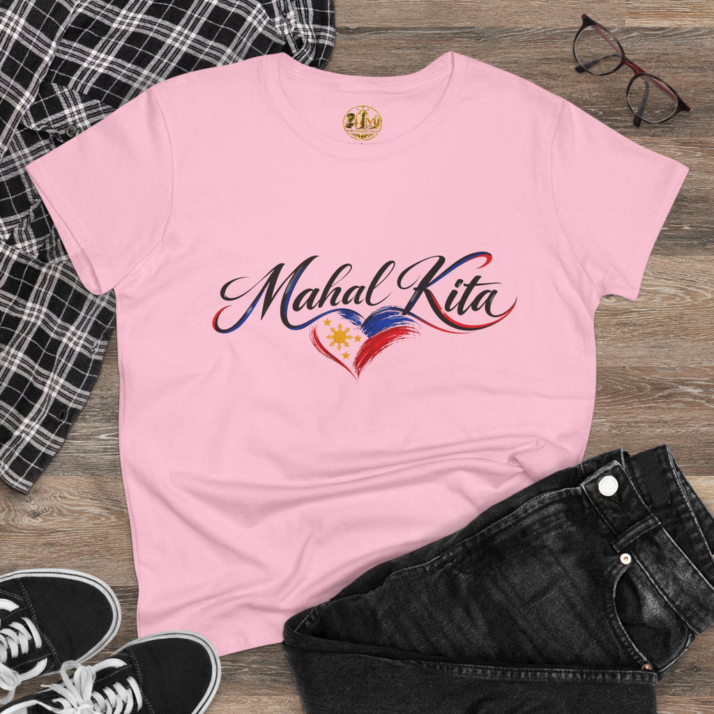 Mahal Kita Tee — Filipino Love Heart Graphic Women’s T-Shirt