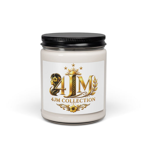 9oz Scented Soy Candle — J4M Collection Aromatherapy Jar