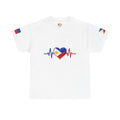 Philippines Heartbeat T-Shirt — Filipino Flag Love Tee