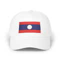 Laos Flag Dad Cap — Embroidered National Flag Baseball Hat