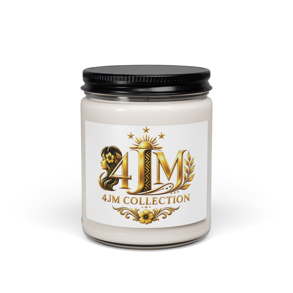 9oz Scented Soy Candle — J4M Collection Aromatherapy Jar